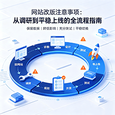 枝江建站-网站改版注意事项：从调研到平稳上线的全流程指南