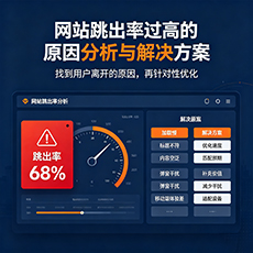宜昌建站-网站跳出率过高的原因分析与解决方案