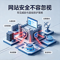 宜昌建站-网站安全不容忽视:常见威胁与基础防护策略