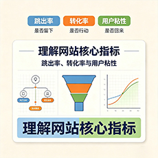 宜昌建站-理解网站核心指标:跳出率、转化率与用户粘性