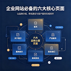 宜昌建站-企业网站必备的六大核心页面